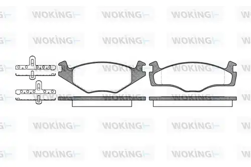 накладки WOKING P0713.00