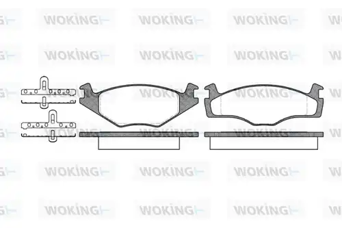 накладки WOKING P0713.10