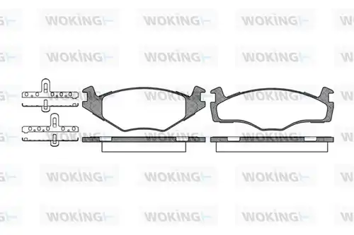 накладки WOKING P0713.60