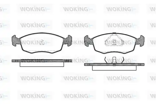 накладки WOKING P0723.00