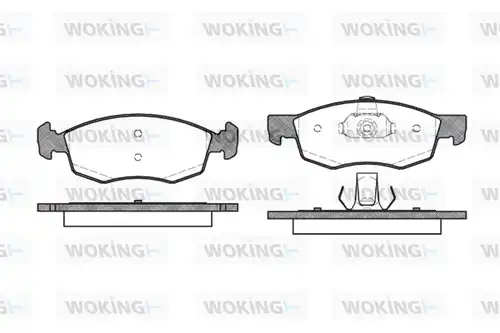 накладки WOKING P0723.30