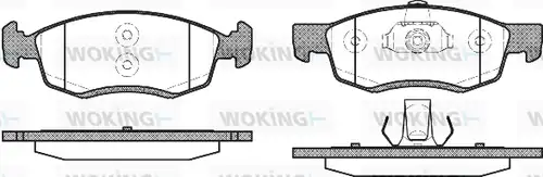 накладки WOKING P0723.32