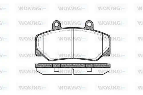 накладки WOKING P0763.20