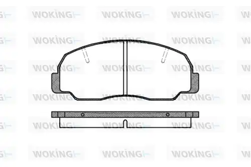 накладки WOKING P0783.10