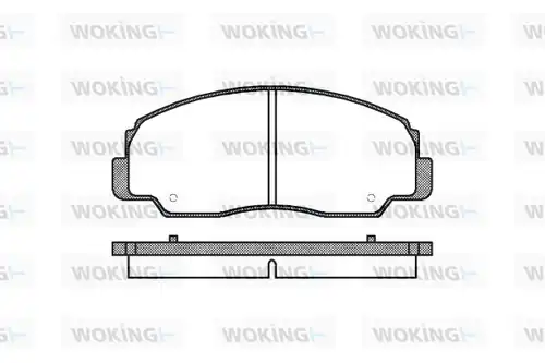 накладки WOKING P0783.20