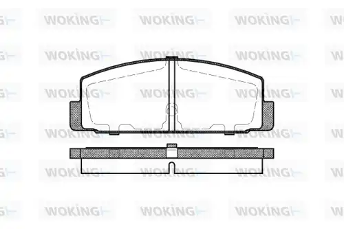 накладки WOKING P0793.30