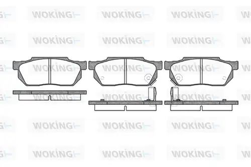 накладки WOKING P0933.02