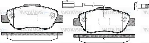 накладки WOKING P10003.11