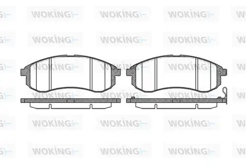 накладки WOKING P10293.01