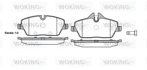 накладки WOKING P10313.10