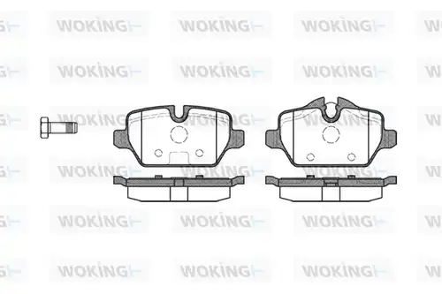 накладки WOKING P10323.00