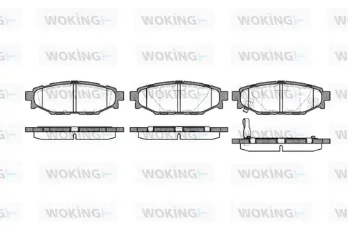 накладки WOKING P10363.01