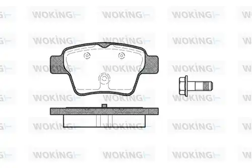 накладки WOKING P10383.00