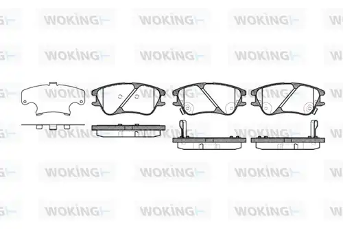 накладки WOKING P10393.02