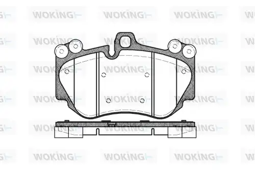 накладки WOKING P10403.00