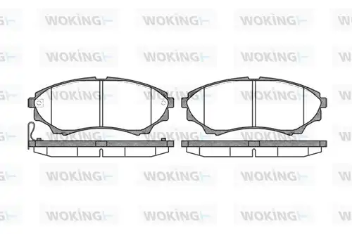 накладки WOKING P10513.00