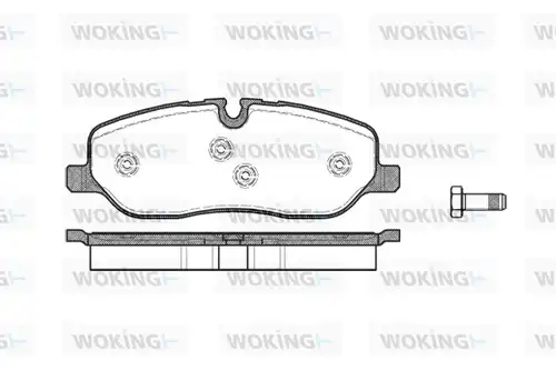 накладки WOKING P10583.00