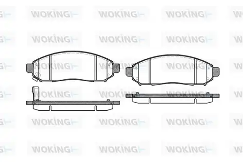 накладки WOKING P10623.01