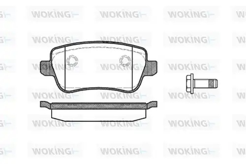 накладки WOKING P10783.00