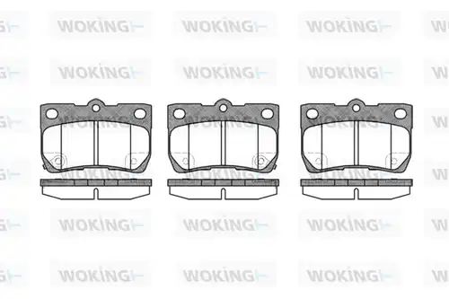 накладки WOKING P10813.02