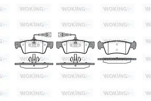 накладки WOKING P10873.02