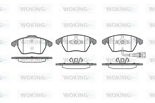 накладки WOKING P11303.01