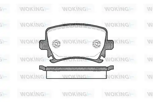 накладки WOKING P11313.00