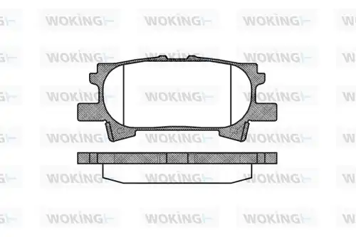 накладки WOKING P11403.00