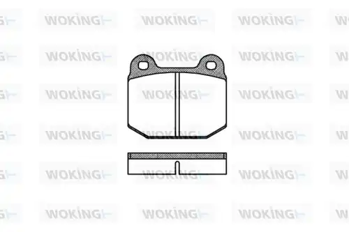 накладки WOKING P1143.00