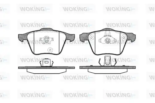 накладки WOKING P11433.00