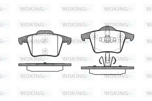 накладки WOKING P11443.00