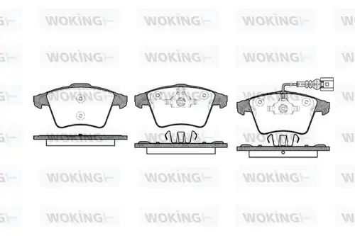 накладки WOKING P11453.01