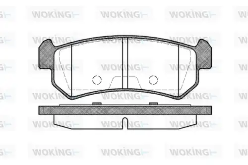 накладки WOKING P11483.00