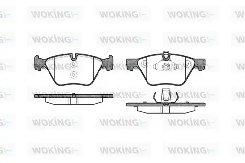 накладки WOKING P11523.00