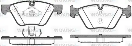 накладки WOKING P11523.30