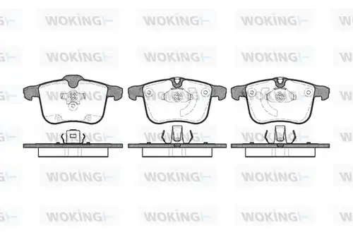 накладки WOKING P11533.00