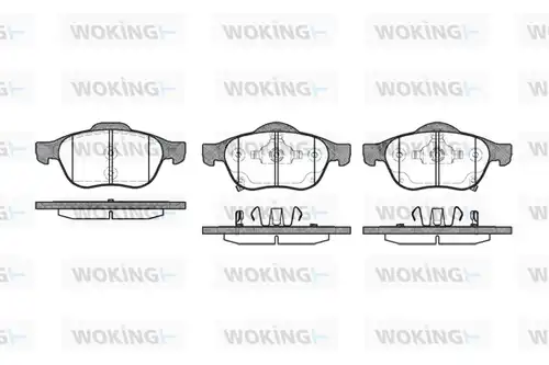 накладки WOKING P11543.02