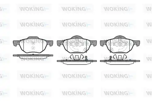 накладки WOKING P11683.02