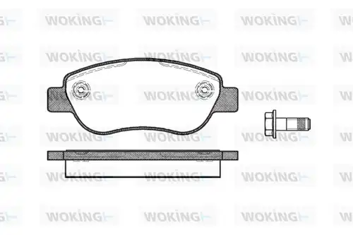 накладки WOKING P11693.00