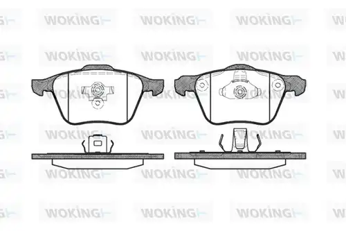 накладки WOKING P11703.00