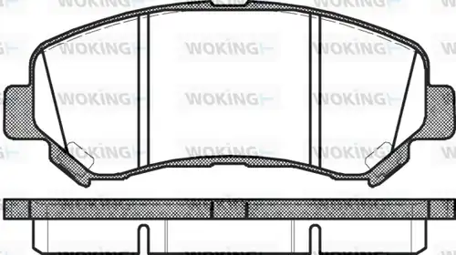 накладки WOKING P12183.00