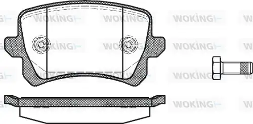 накладки WOKING P12423.00