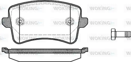 накладки WOKING P12433.00