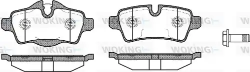 накладки WOKING P12443.00