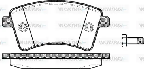 накладки WOKING P12513.00