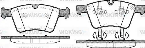 накладки WOKING P12703.00