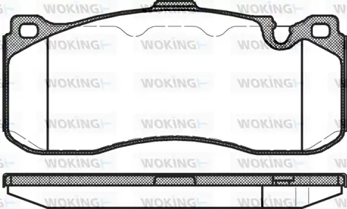 накладки WOKING P12803.00