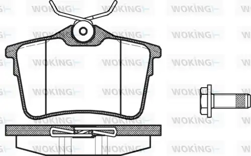 накладки WOKING P12823.00