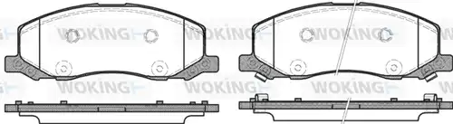 накладки WOKING P12863.02