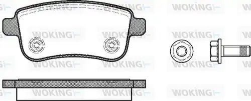 накладки WOKING P12873.00